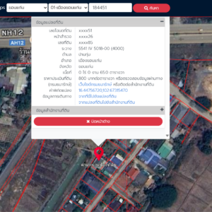 ที่ดินเปล่า 65 ตารางวา